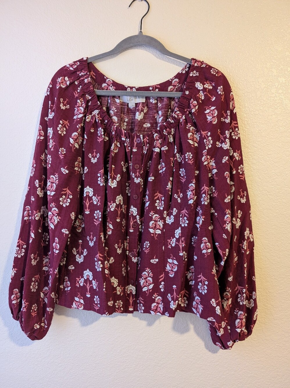 Loft Floral Blouse